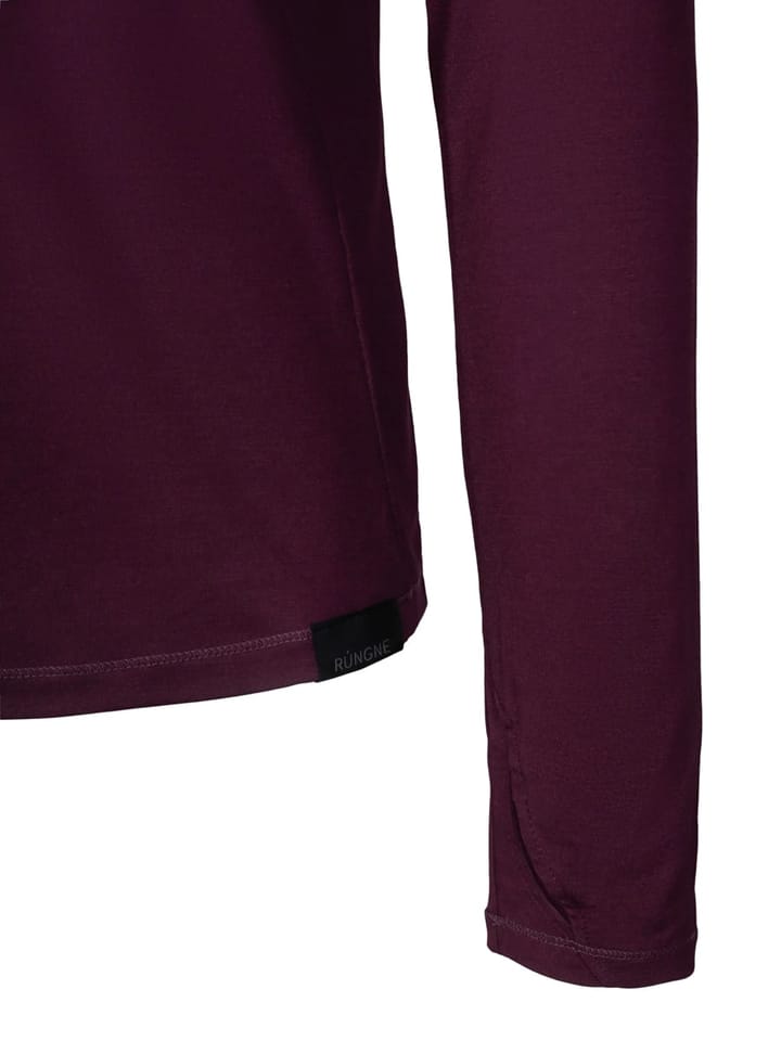 Rúngne Runout Half-Zip Mens Wine Red Rúngne