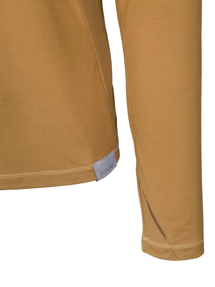 Rúngne Runout Half-Zip Mens Yellow Wood Rúngne