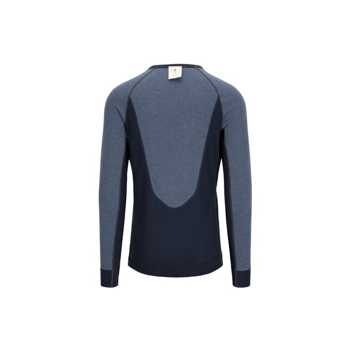 Tufte Wear Mens Bambull Switch Crew Neck Vintage Indigo / Sky Captain Tufte Wear Tufte Wear Mens Bambull Switch Crew Neck Vintage Indigo / Sky Captain Tufte Wear
