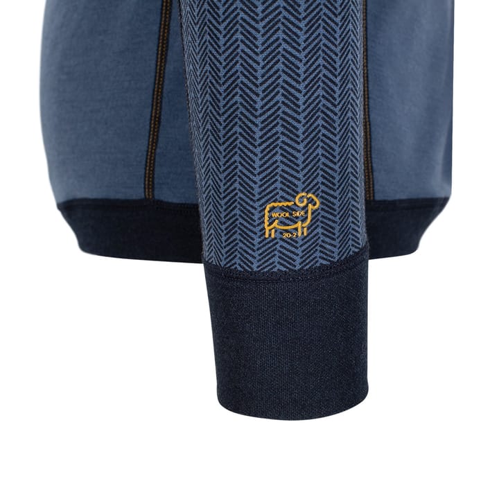Tufte Wear Mens Bambull Switch Crew Neck Vintage Indigo / Sky Captain Tufte Wear Tufte Wear Mens Bambull Switch Crew Neck Vintage Indigo / Sky Captain Tufte Wear