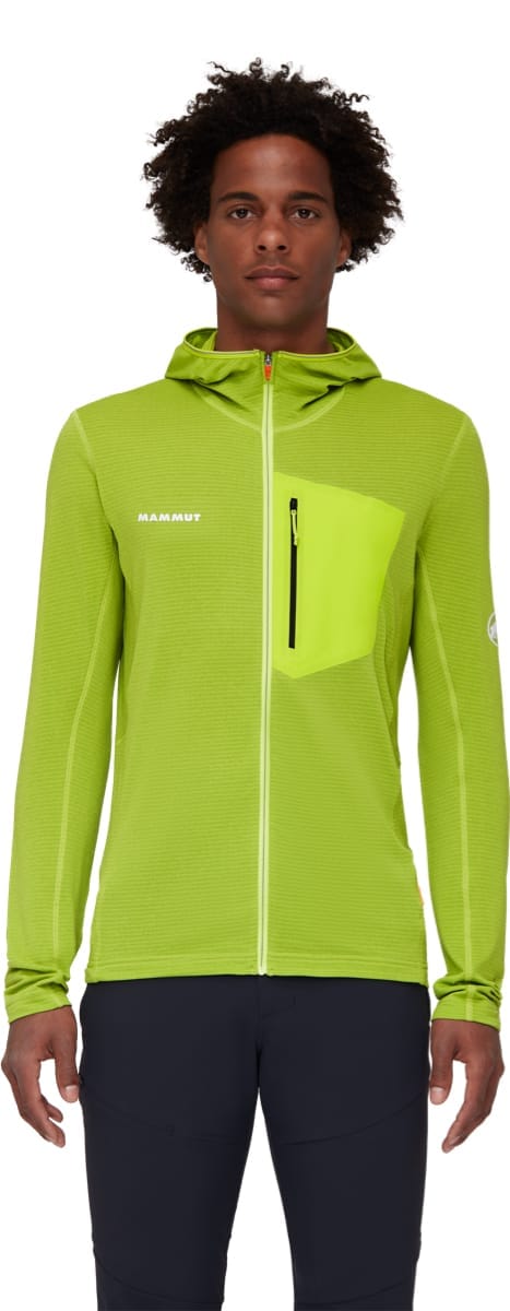 Mammut Aenergy Light Ml Hooded Jacket Men Highlime-Granit Mammut Mammut Aenergy Light Ml Hooded Jacket Men Highlime-Granit Mammut