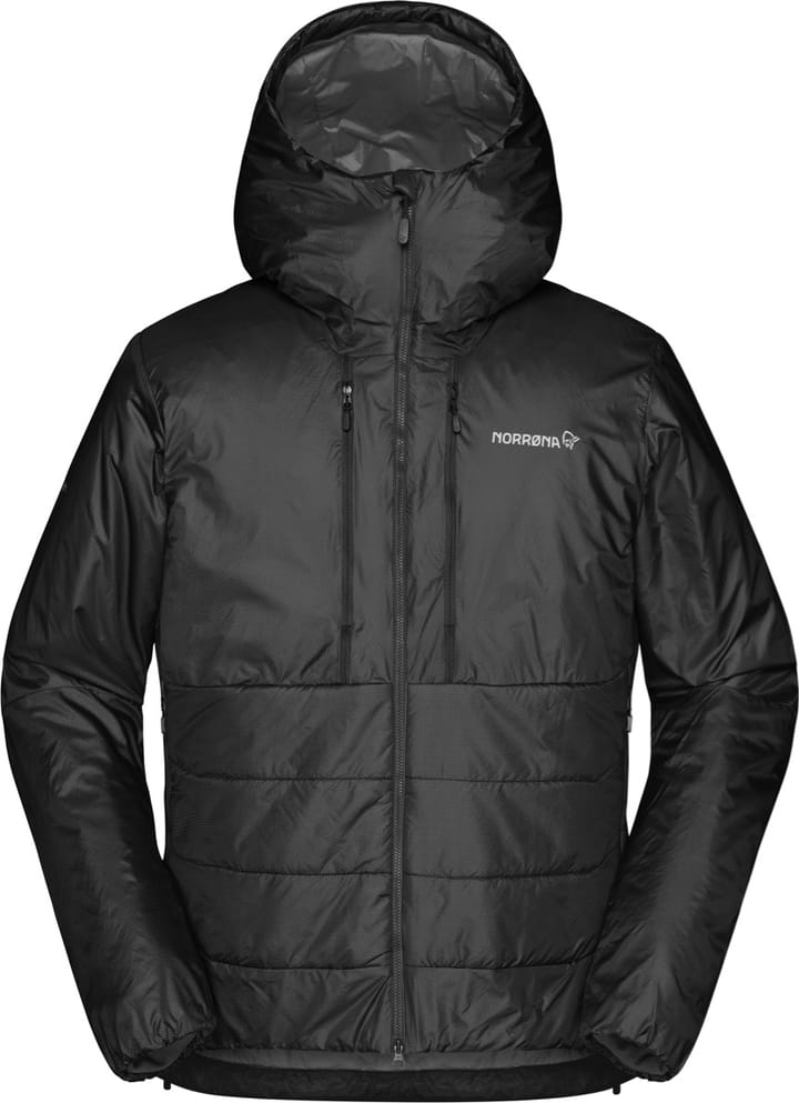 Norrøna Trollveggen Primaloft100 Zip Hood M's Caviar Norrøna Norrøna Trollveggen Primaloft100 Zip Hood M's Caviar Norrøna