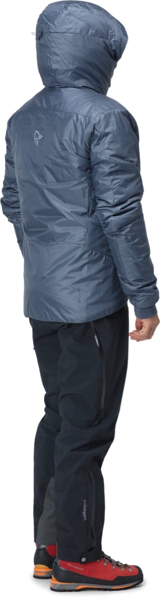 Norrøna Trollveggen Primaloft100 Zip Hood M's Caviar Norrøna Norrøna Trollveggen Primaloft100 Zip Hood M's Caviar Norrøna