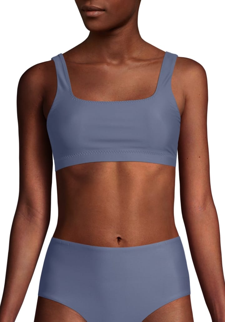 Casall Square Neck Bikini Top Clean Blue Casall Casall Square Neck Bikini Top Clean Blue Casall