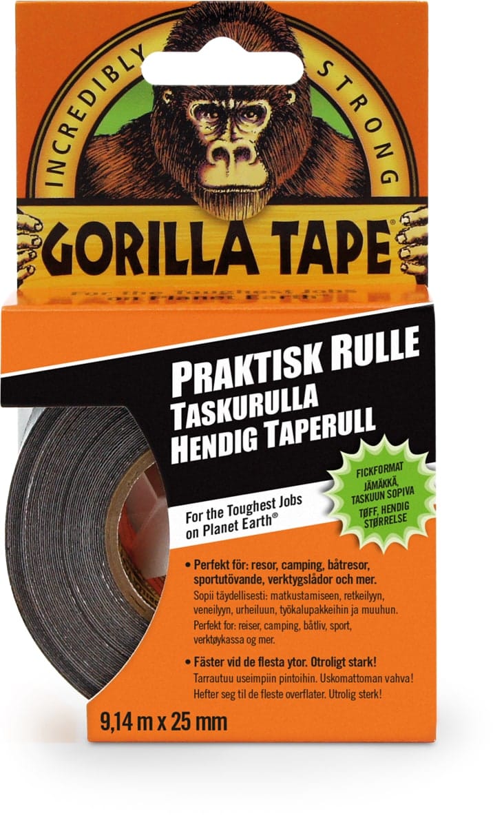 Gorilla Tape Handy Roll 9m Gorilla