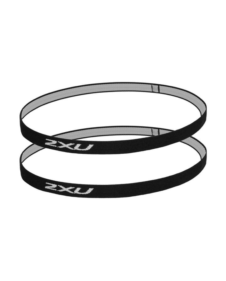 2XU Skinny Headband 2 Pack-U Black/White 2XU