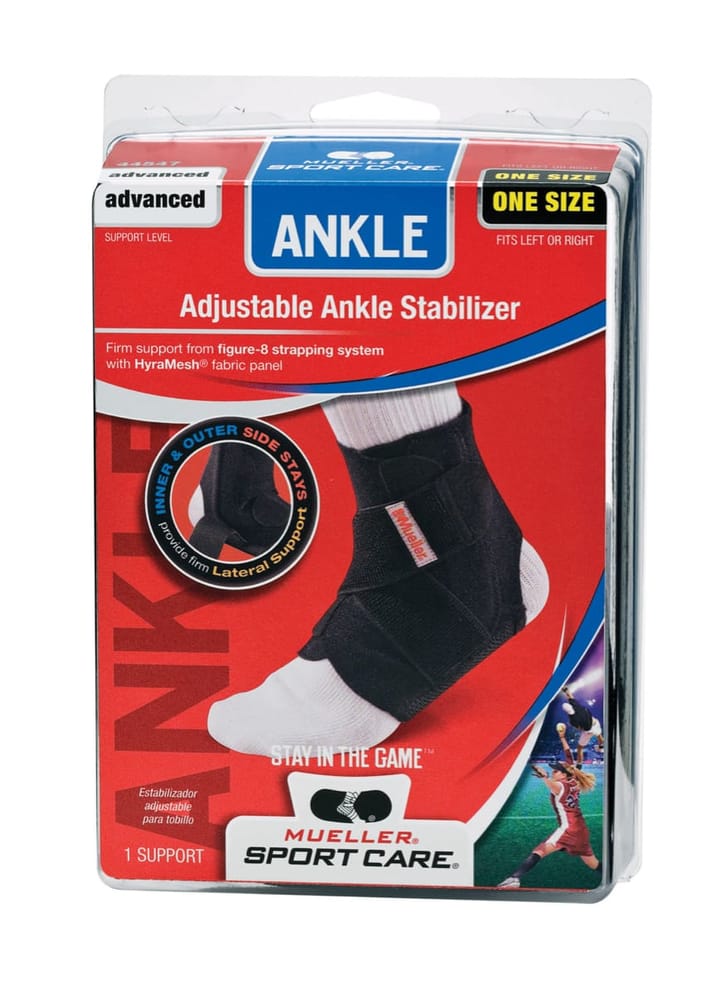 Mueller Adjustable Ankle Stabilizer Black Mueller