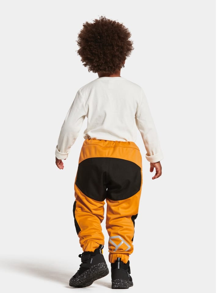 Didriksons Lövet Kids Pant 5 Happy Orange Didriksons Didriksons Lövet Kids Pant 5 Happy Orange Didriksons