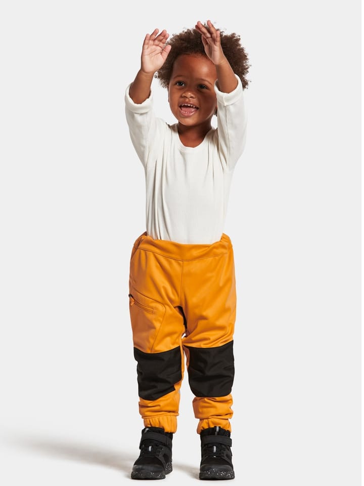 Didriksons Lövet Kids Pant 5 Happy Orange Didriksons Didriksons Lövet Kids Pant 5 Happy Orange Didriksons
