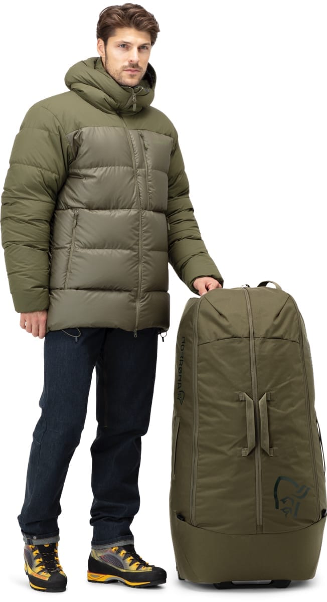 Norrøna 120l Trolley Bag Olive Night Norrøna Norrøna 120l Trolley Bag Olive Night Norrøna