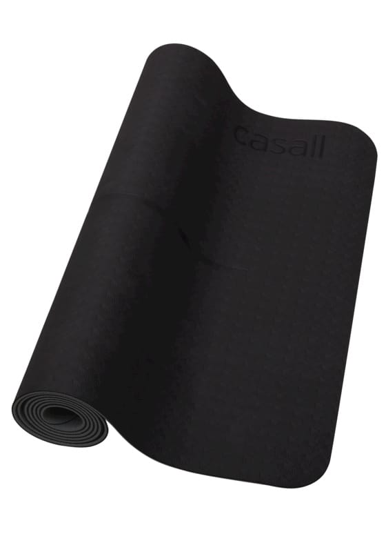 Casall Yoga Mat Position 4mm Black/Grey Casall