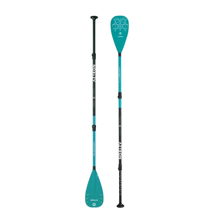 Aztron Mach Fiberglass 3-Section SUP Paddle Aqua 180-220 cm Aztron Aztron Mach Fiberglass 3-Section SUP Paddle Aqua 180-220 cm Aztron