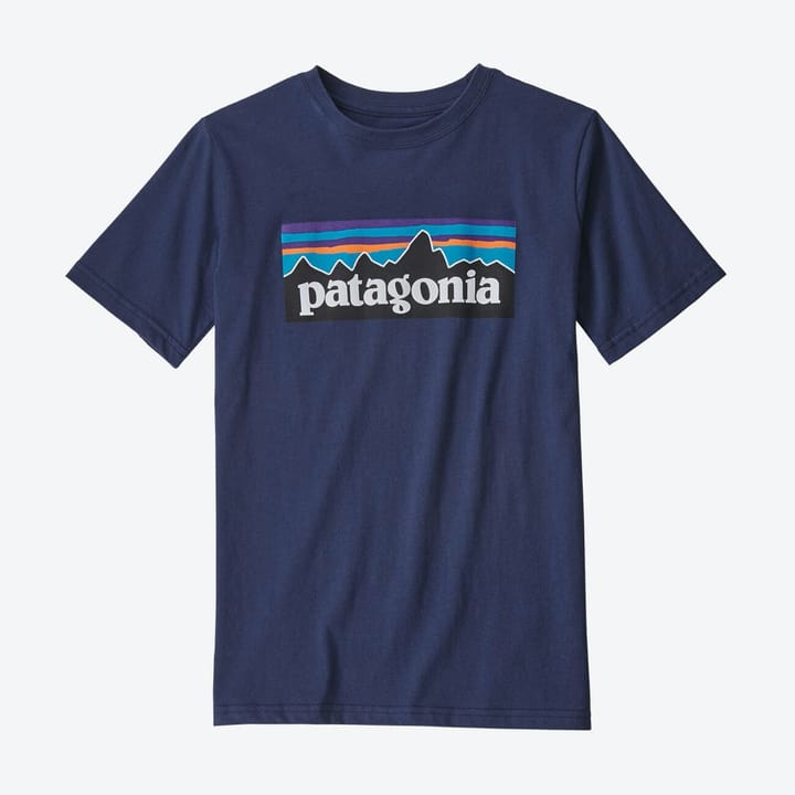 Patagonia Boys' P-6 Logo Organic T-Shirt Neo Navy Patagonia Patagonia Boys' P-6 Logo Organic T-Shirt Neo Navy Patagonia