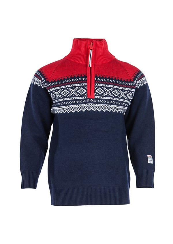 Marius Kids Ullgenser Med Zip Barn Navy Marius Kids Marius Kids Ullgenser Med Zip Barn Navy Marius Kids