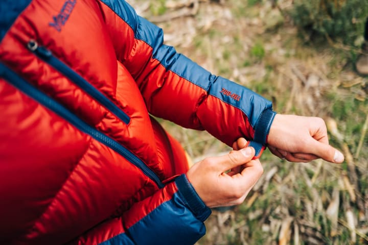 Marmot Guides Down Hoody Brick/Arctic Navy Marmot Marmot Guides Down Hoody Brick/Arctic Navy Marmot