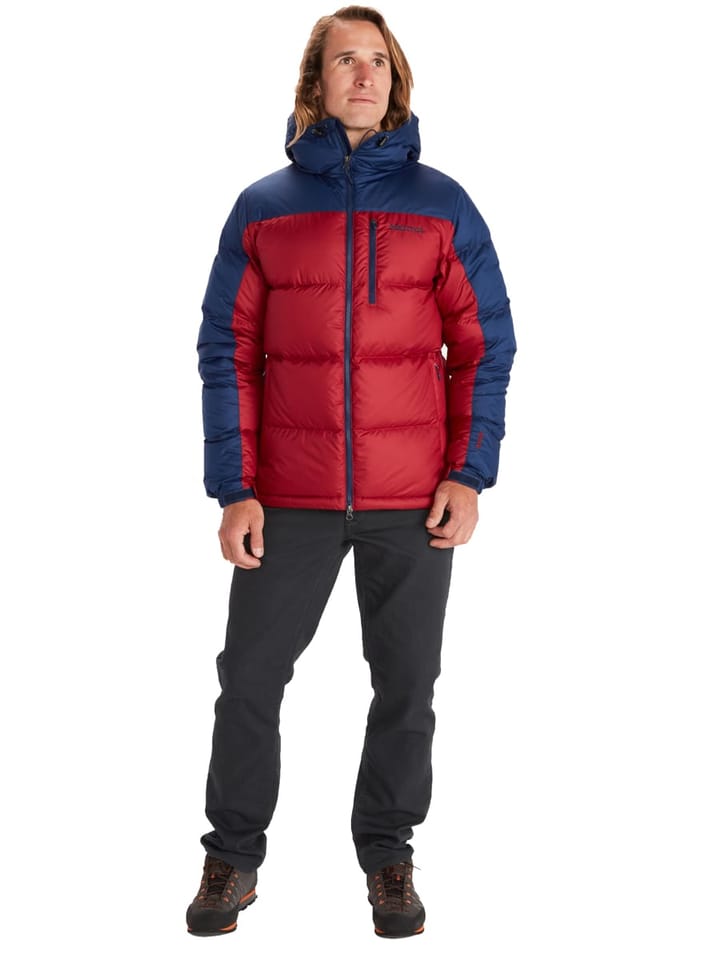 Marmot Guides Down Hoody Brick/Arctic Navy Marmot Marmot Guides Down Hoody Brick/Arctic Navy Marmot