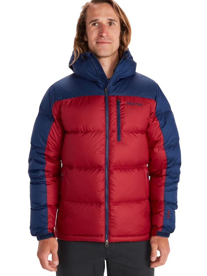 Marmot Guides Down Hoody Brick/Arctic Navy Marmot Marmot Guides Down Hoody Brick/Arctic Navy Marmot