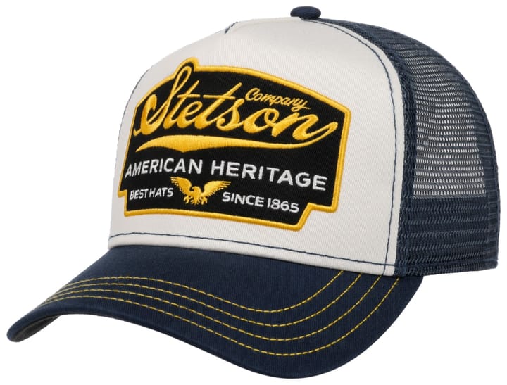 Stetson Trucker Cap American Heritage Navy/Hvit Stetson