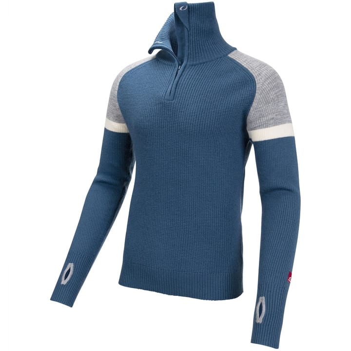 Ulvang Alta Half Zip Ms Indian Teal/Grey Melange/Vanilla Ulvang