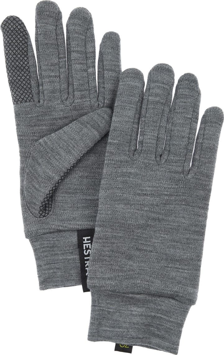 Hestra Merino Touch Point 5 Finger Grå Hestra Hestra Merino Touch Point 5 Finger Grå Hestra