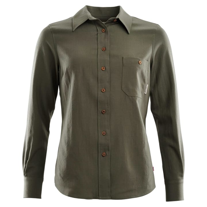Aclima Woven Wool Shirt Woman Ranger Green Aclima Aclima Woven Wool Shirt Woman Ranger Green Aclima