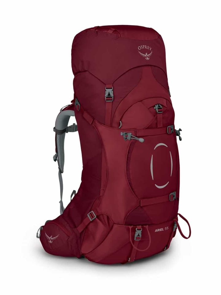 Osprey Ariel 55 Claret Red Osprey Backpacks and Bags Osprey Ariel 55 Claret Red Osprey Backpacks and Bags