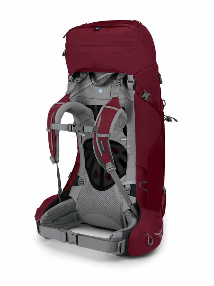 Osprey Ariel 55 Claret Red Osprey Backpacks and Bags Osprey Ariel 55 Claret Red Osprey Backpacks and Bags