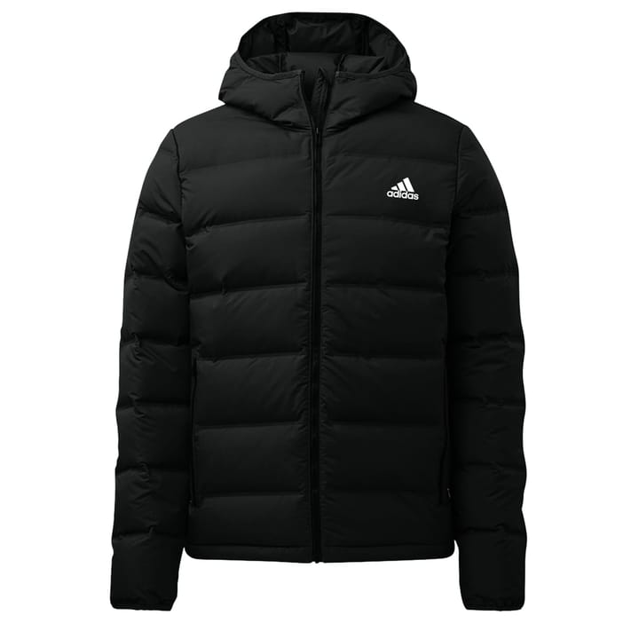 Adidas Helionic Down Hooded Jacket Black Adidas Adidas Helionic Down Hooded Jacket Black Adidas