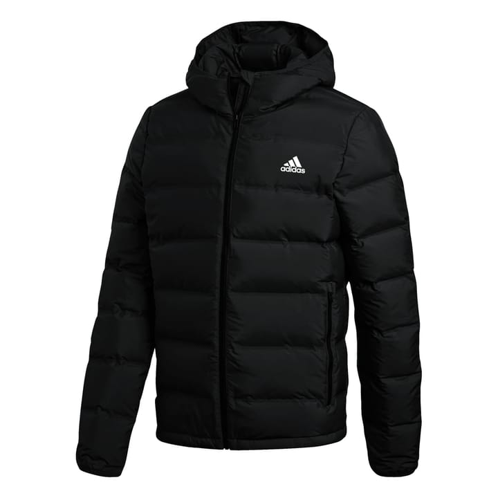 Adidas Helionic Down Hooded Jacket Black Adidas Adidas Helionic Down Hooded Jacket Black Adidas