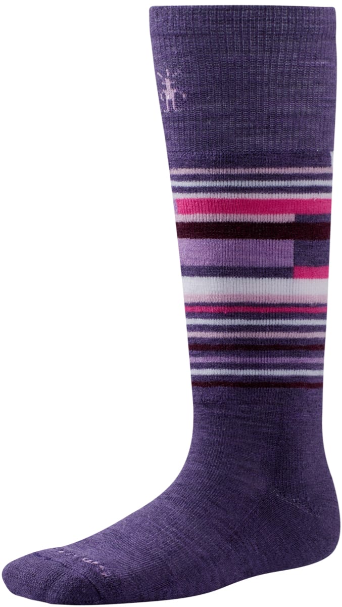 Smartwool Kids' Wintersport Stripe Desert Purple Smartwool Smartwool Kids' Wintersport Stripe Desert Purple Smartwool