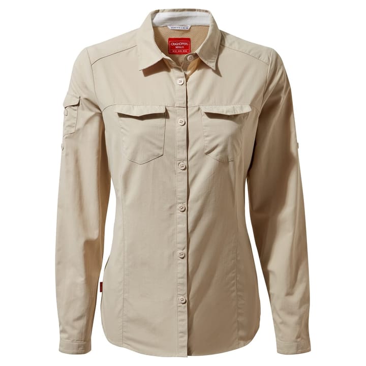 Craghoppers NosiLife Adventure II Long-Sleeved Shirt Desert Sand Craghoppers Craghoppers NosiLife Adventure II Long-Sleeved Shirt Desert Sand Craghoppers