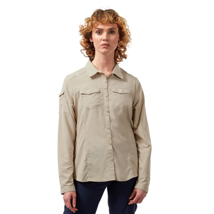 Craghoppers NosiLife Adventure II Long-Sleeved Shirt Desert Sand Craghoppers Craghoppers NosiLife Adventure II Long-Sleeved Shirt Desert Sand Craghoppers