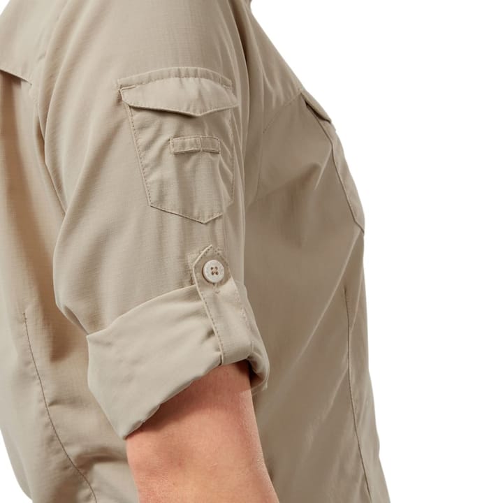 Craghoppers NosiLife Adventure II Long-Sleeved Shirt Desert Sand Craghoppers Craghoppers NosiLife Adventure II Long-Sleeved Shirt Desert Sand Craghoppers