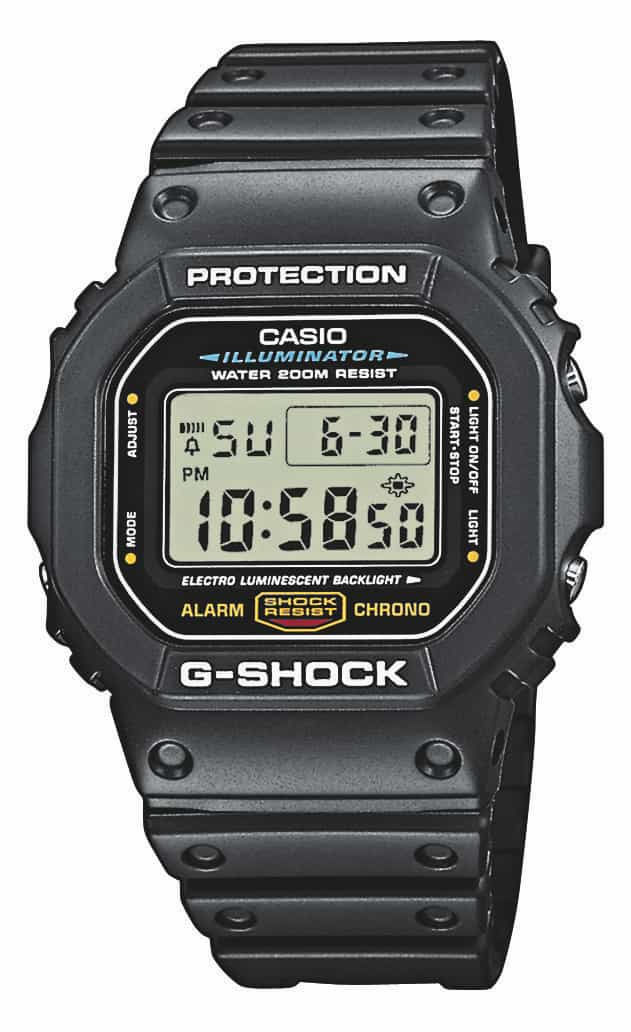 Casio G-Shock Dw-5600e-1ver Black Casio