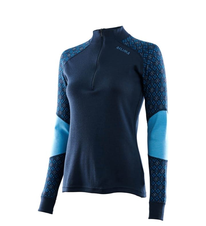 Aclima Designwool Glitre Mock Neck, W Einer Aclima Aclima Designwool Glitre Mock Neck, W Einer Aclima