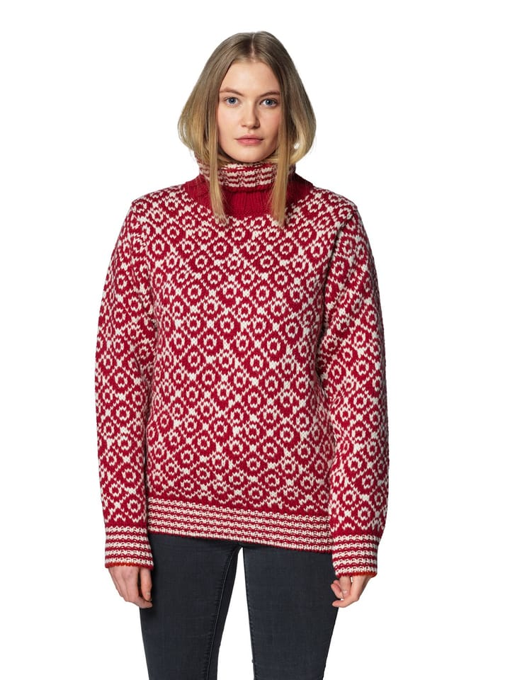 Devold Svalbard Sweater High Neck Offwhite/Anth. Devold Devold Svalbard Sweater High Neck Offwhite/Anth. Devold