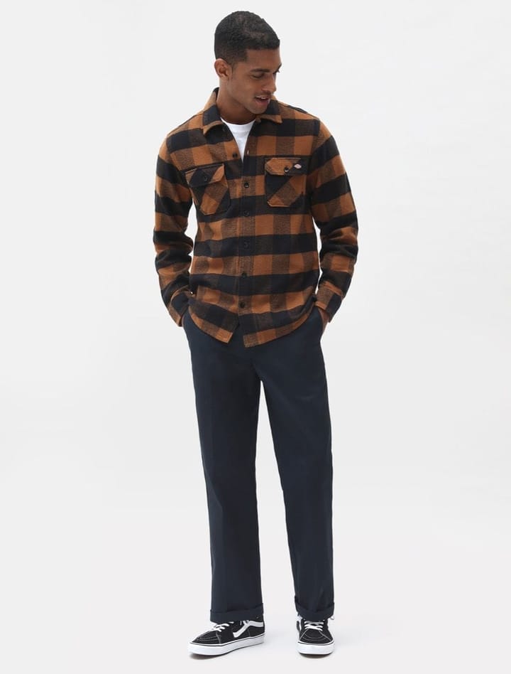 Dickies New Sacramento Shirt Brown Duck Dickies Dickies New Sacramento Shirt Brown Duck Dickies