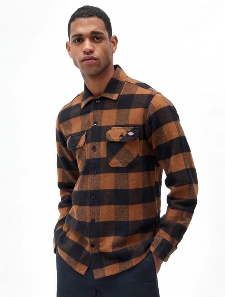 Dickies New Sacramento Shirt Brown Duck Dickies Dickies New Sacramento Shirt Brown Duck Dickies