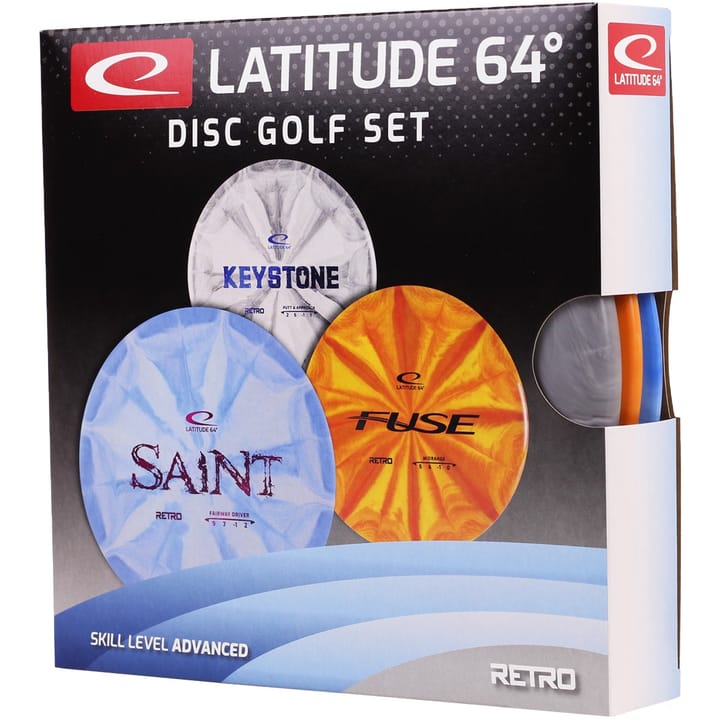 Latitude 64° Retro Burst Advanced Disc Golf Starter Set Latitude 64