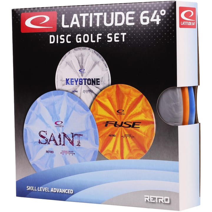 Latitude 64° Retro Burst Advanced Disc Golf Starter Set Latitude 64 Latitude 64° Retro Burst Advanced Disc Golf Starter Set Latitude 64