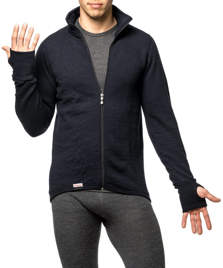 Woolpower Full Zip Jacket 600 Dark Navy Woolpower Woolpower Full Zip Jacket 600 Dark Navy Woolpower