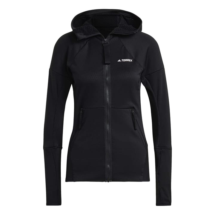 Adidas W Terrex Tech Flooce Hooded Jacket Black Adidas