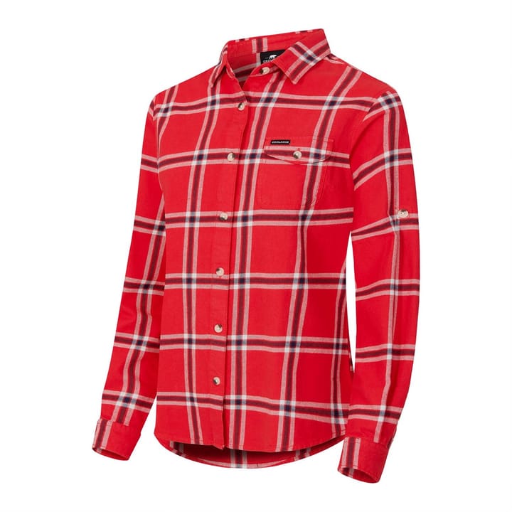 Gridarmor Grimo LS Flannel Shirt Wmn Ribbon Red Gridarmor