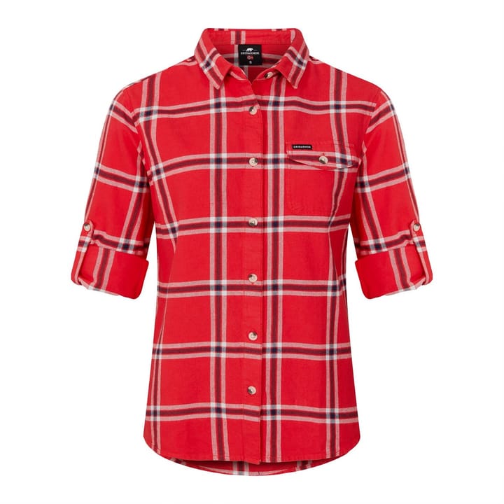 Gridarmor Grimo LS Flannel Shirt Wmn Ribbon Red Gridarmor Gridarmor Grimo LS Flannel Shirt Wmn Ribbon Red Gridarmor