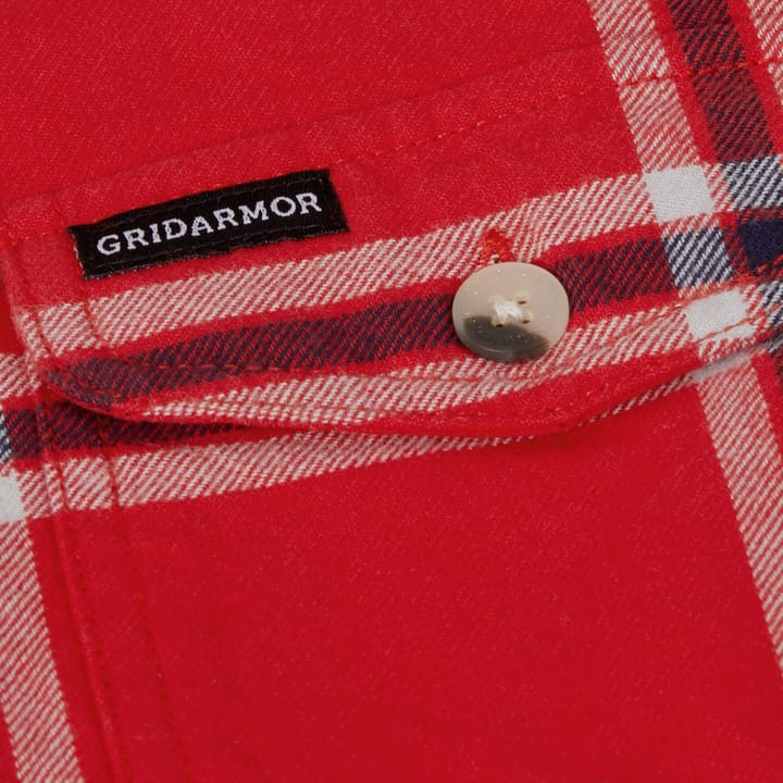 Gridarmor Grimo LS Flannel Shirt Wmn Ribbon Red Gridarmor