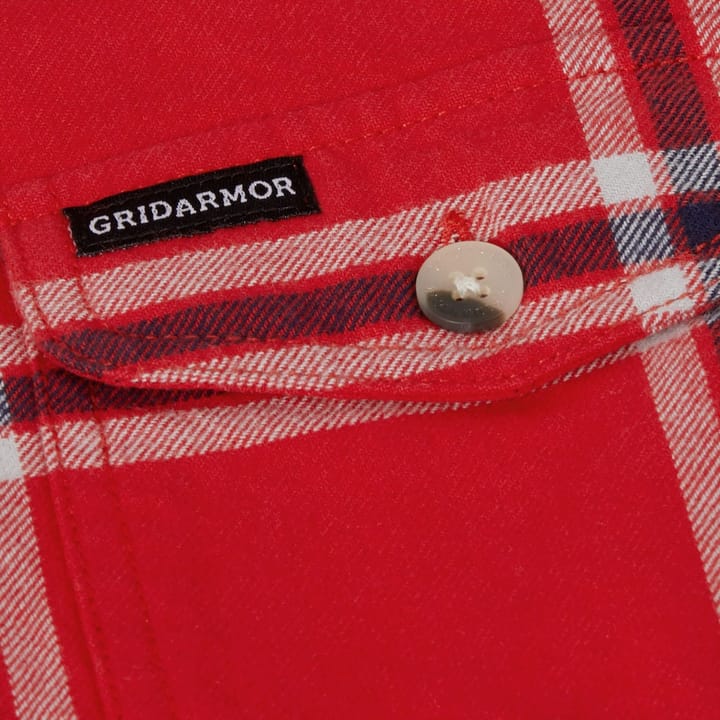 Gridarmor Grimo LS Flannel Shirt Wmn Ribbon Red Gridarmor Gridarmor Grimo LS Flannel Shirt Wmn Ribbon Red Gridarmor