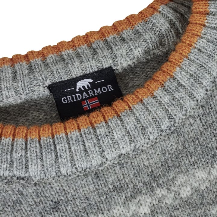 Gridarmor Snøkrystall Ullgenser Men Grey Melange Gridarmor Gridarmor Snøkrystall Ullgenser Men Grey Melange Gridarmor