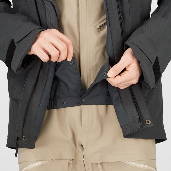 Salomon Stance Cargo Jacket M Black/Heather Salomon Salomon Stance Cargo Jacket M Black/Heather Salomon