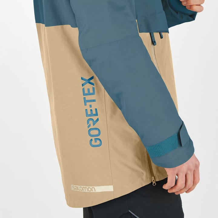 Salomon Gravity Insul Gtx®Jkt M Roasted Cashew/Mallard Blue Salomon Salomon Gravity Insul Gtx®Jkt M Roasted Cashew/Mallard Blue Salomon
