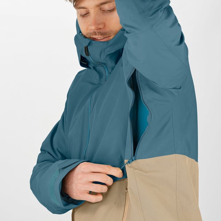 Salomon Gravity Insul Gtx®Jkt M Roasted Cashew/Mallard Blue Salomon Salomon Gravity Insul Gtx®Jkt M Roasted Cashew/Mallard Blue Salomon